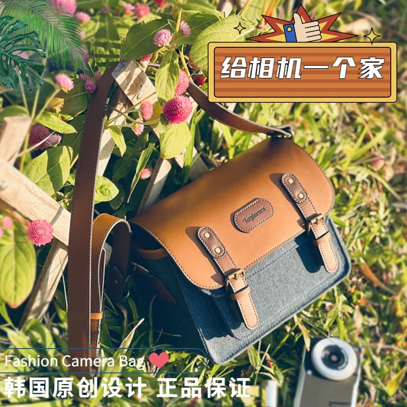 

Сумка для зеркальной фотокамеры Taylorves, совместимая с Sony, Fujifilm X-T4/X-T5, Canon EOS R6/D2/M50, A7R4/A7III