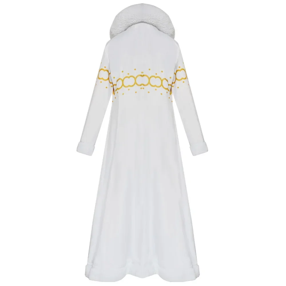 Miss Allsunday Dress Coat Women Fantasy Outfits Anime Piece Nico Robin Cosplay Costume Halloween Disguise Role Carnival Suit