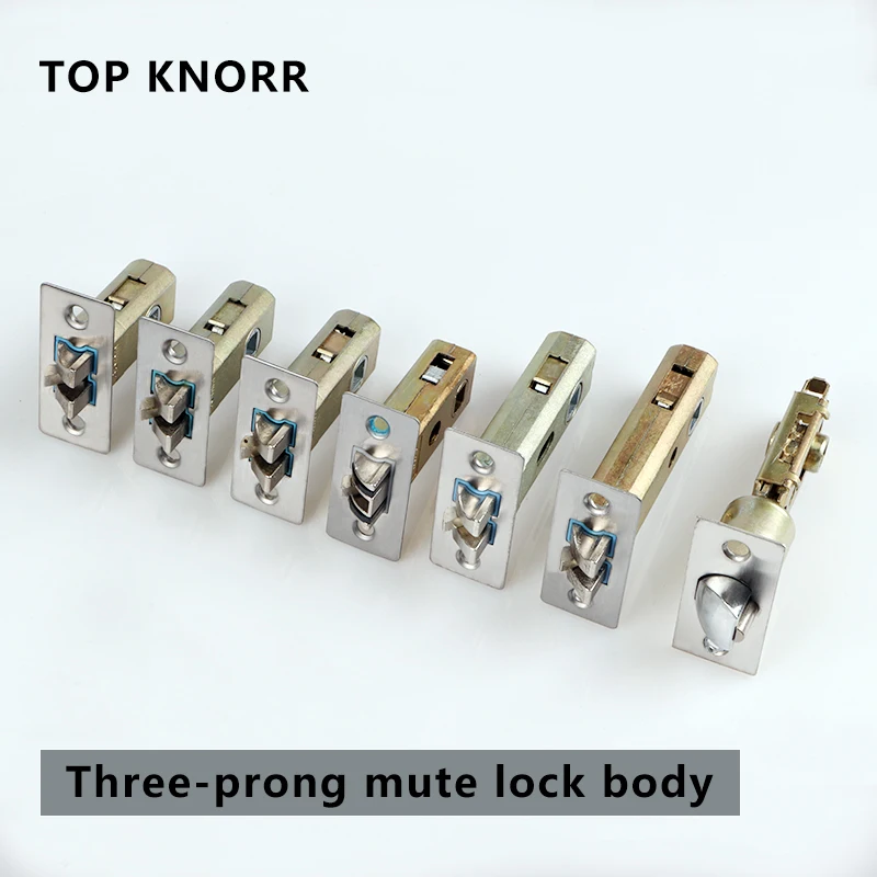 TOPKNORR Single Tongue Fitting Indoor Lock Body Lock Tongue Toilet Lock Heart Lock Tongue Single Tongue Lock Holds The Door Lock