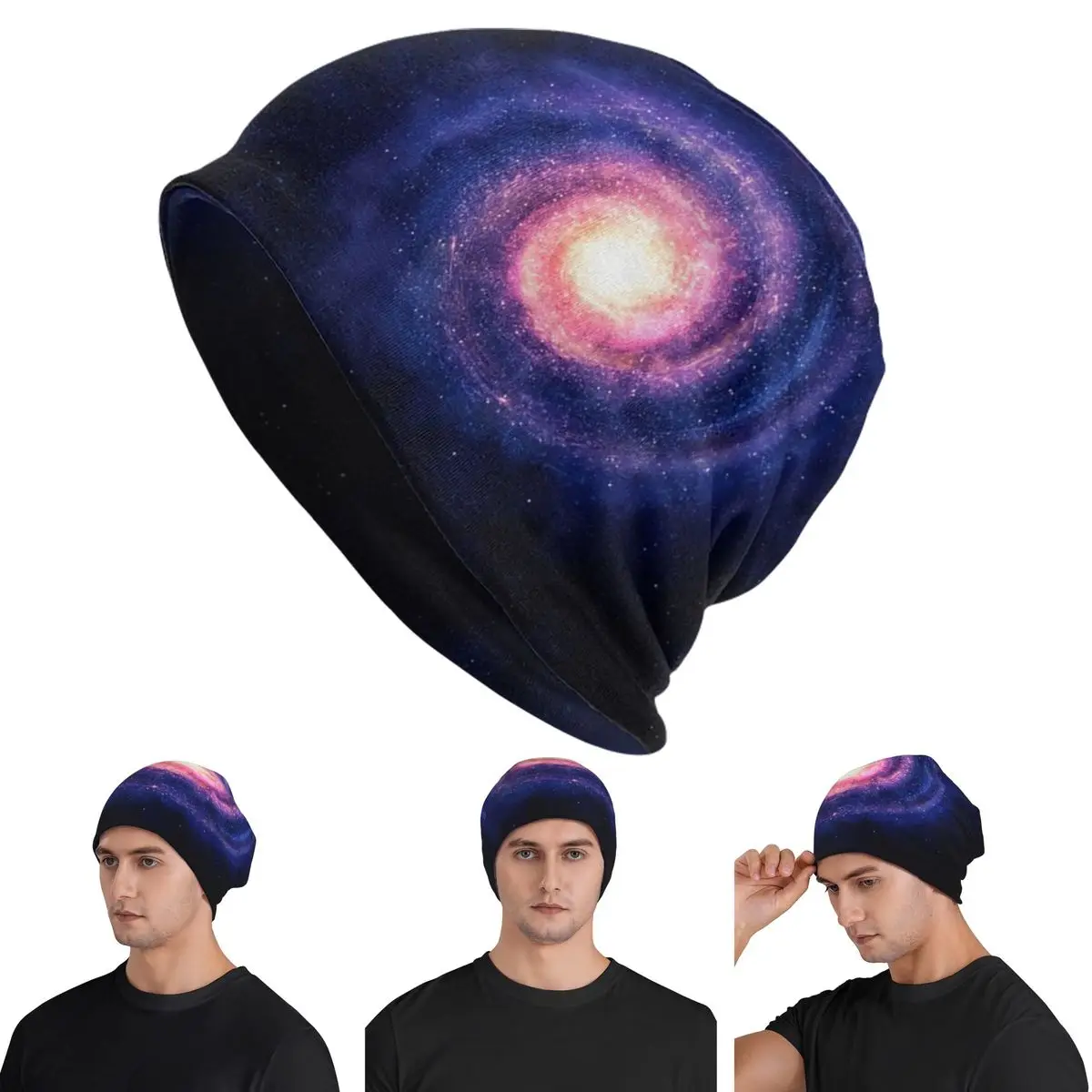 

Cloak Galaxy Universe Planets Skullies Beanies Hats Warm Autumn Winter Outdoor Cap Knitted Bonnet Caps for Men Women Adult