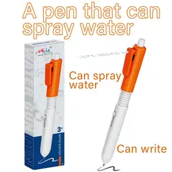 Prank Toys Water Spray Ballpoint Pen Prank Water Spray Writable Pen Toy Decompression Interactive New Unique Toy Pen Can Write