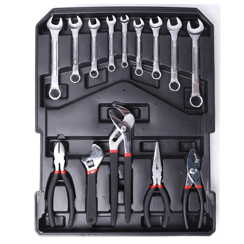 Set Alat Rumah Tangga DIY 399 Buah Kualitas Tinggi Kustom Kombinasi OEM Dengan Kemasan Kotak Desain Troli