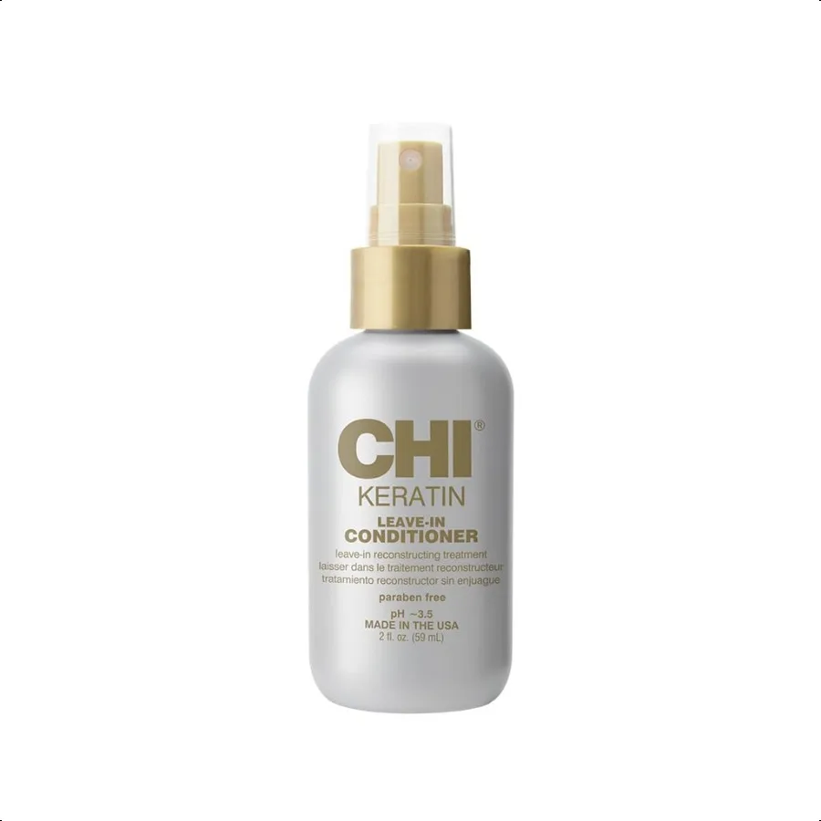 

CHI Keratin Leavein Conditioner Hydrating Conditioner For Restoring Softn Preventing Breakage Great For Daily Use Sulfatefree 2