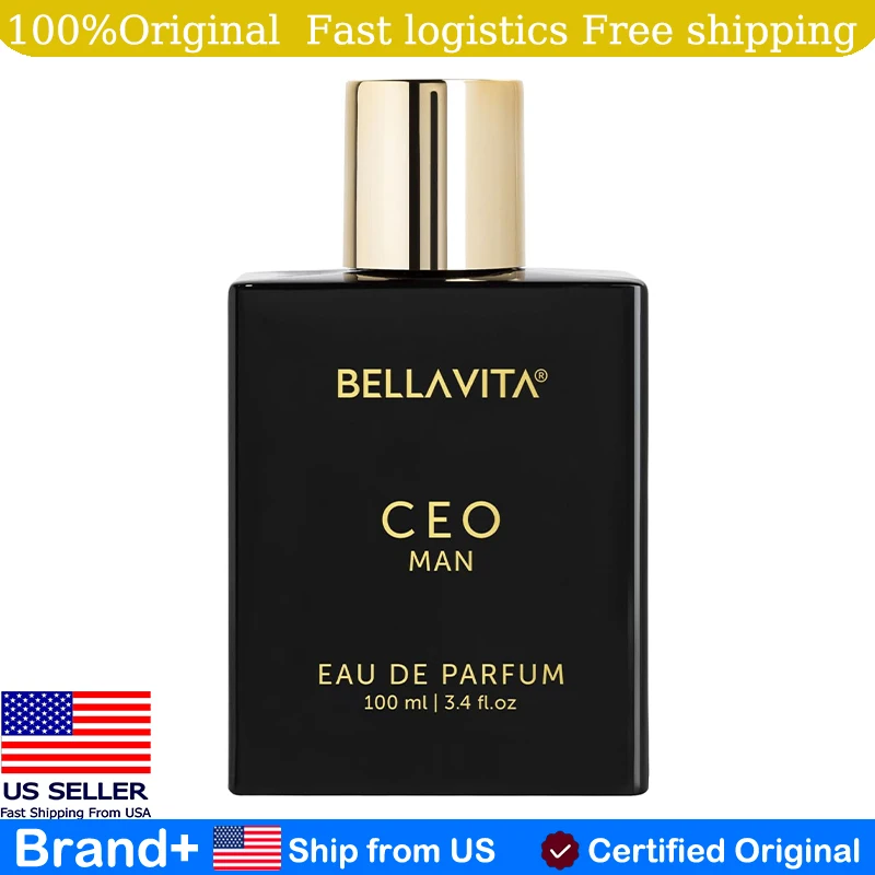 

Bellavita Luxury CEO MAN Eau De Parfum 100ml Hair and Body Spray Birthday Gift Long Lasting Fragrance Cologne Pheromone Portable