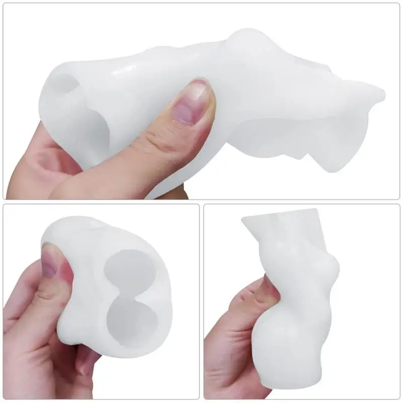 3D Naked Body Shape Candle Mould Body Art Female Male Moulds For DIY Home Craft Making Desk Decor Making Tools