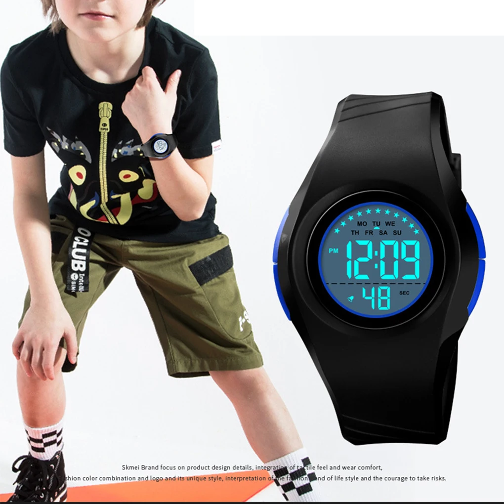 Orologio per bambini con funzione cronometro prestazioni sportive con funzione di allarme temporizzato con temporizzazione di precisione