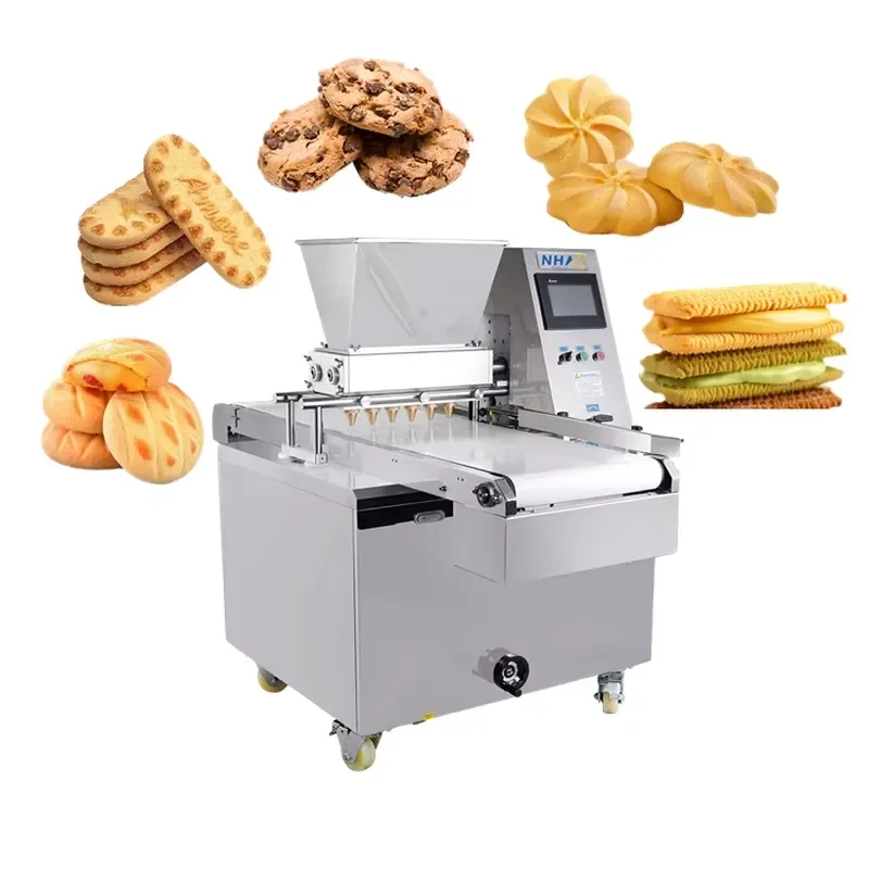 for Biscuit Maker Small Automatic Industrial Rotary Biscuit Making Machine Supplier Commercial Cookie Forming Equipment