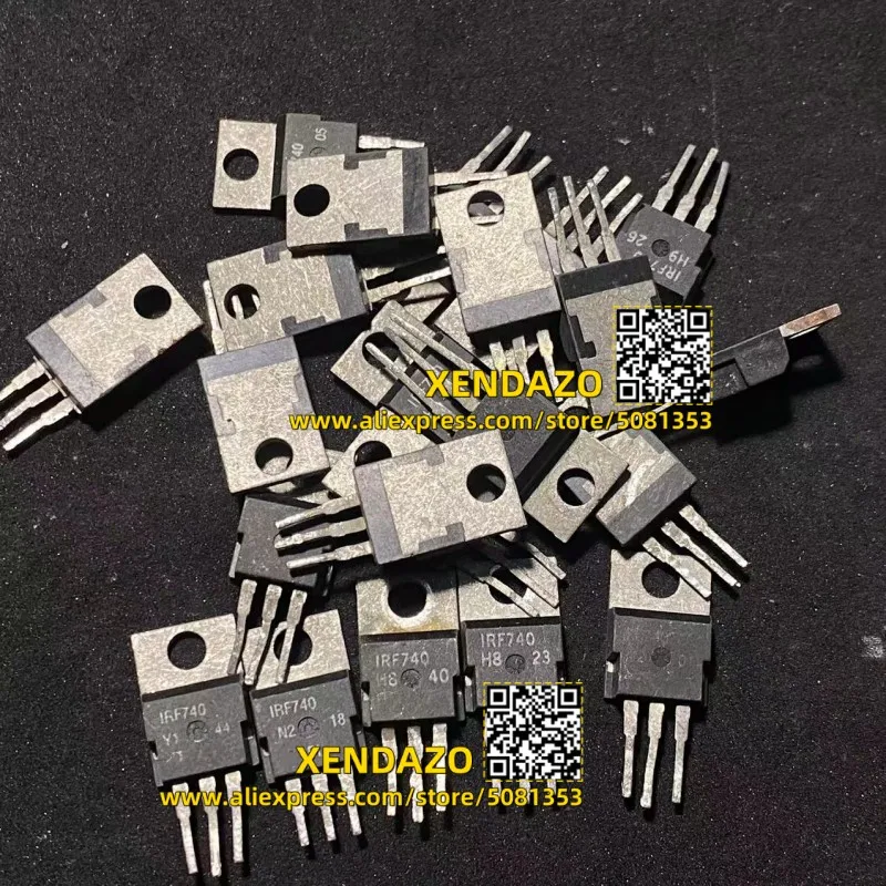 10pieces IRF740 IRF740N IRF740A IRF740B TO-220 N-Channel Power MOSFETs 400V 10A TO220AB Original