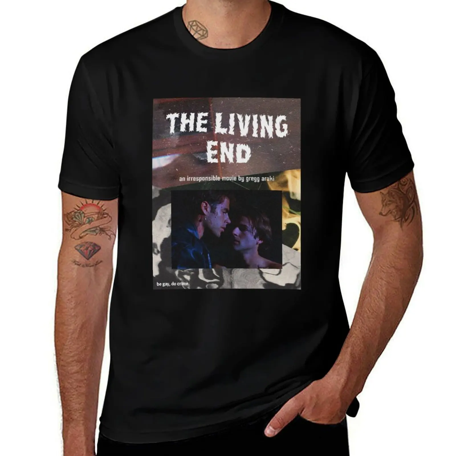 Футболка The Living End Грегг Араки для тренировок в спортзале с коротким рукавом