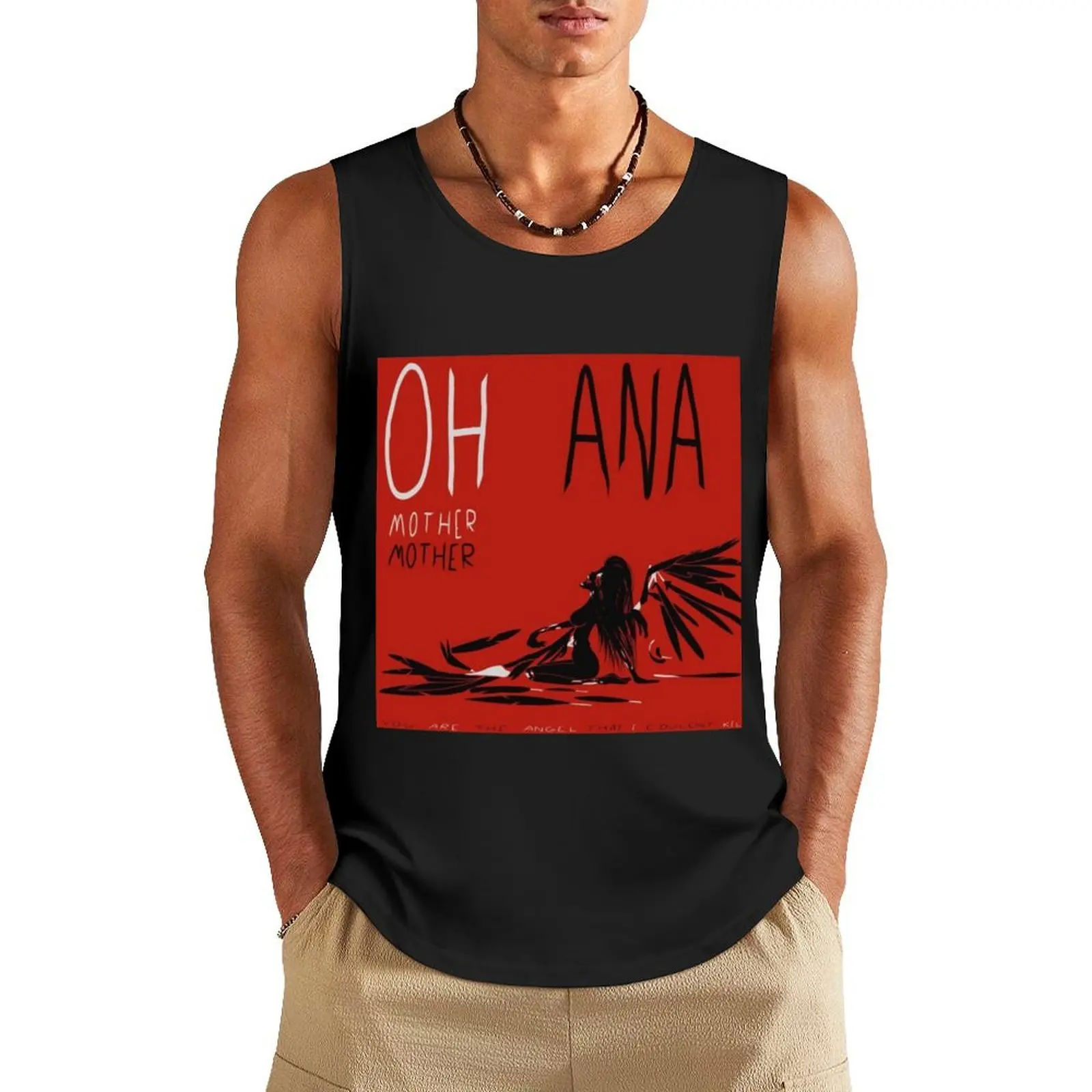 

OH ANA Mother Mother Album Fan Art Tank Top gym clothes man fitness t-shirts for men Men's gym articles T-shirt men
