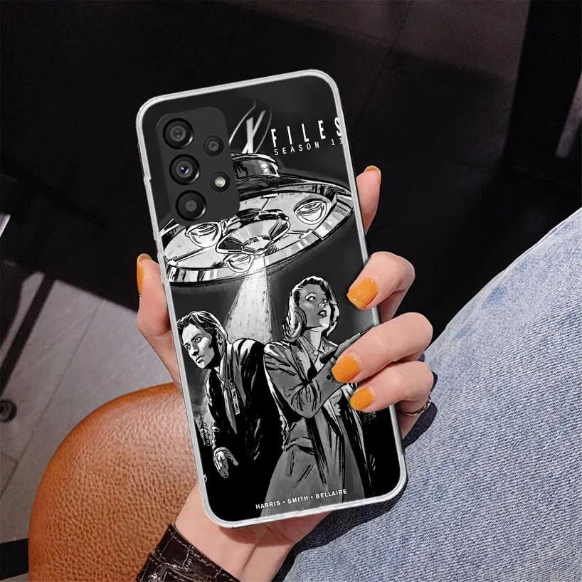 The X Files I Want to Believe Phone Case For Samsung Galaxy A15 A25 A35 A55 A14 A24 A34 A54 A04S A13 A23 A33 A53 A03S A12 A52 A2