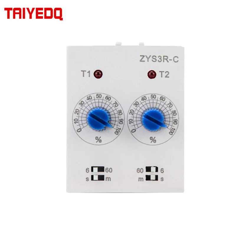 Relay Timer ZYS3R Infinite Power-On Dual-Control Dual-Cycle Delay Time ST3PR 1S10S30M60M