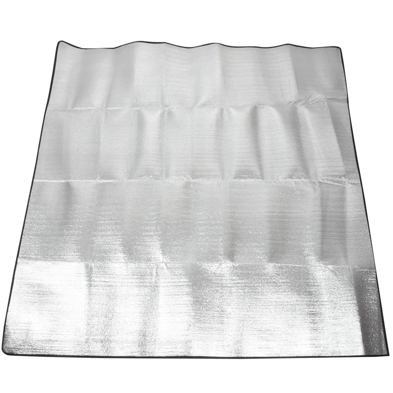 Hewolf เสื่อที่นอนพับได้, เสื่อที่นอนพับได้เต็นท์อลูมิเนียมฟอยล์กันน้ำเต็นท์ที่นอนปิกนิกกลางแจ้งเบาะสำหรับตั้งแคมป์