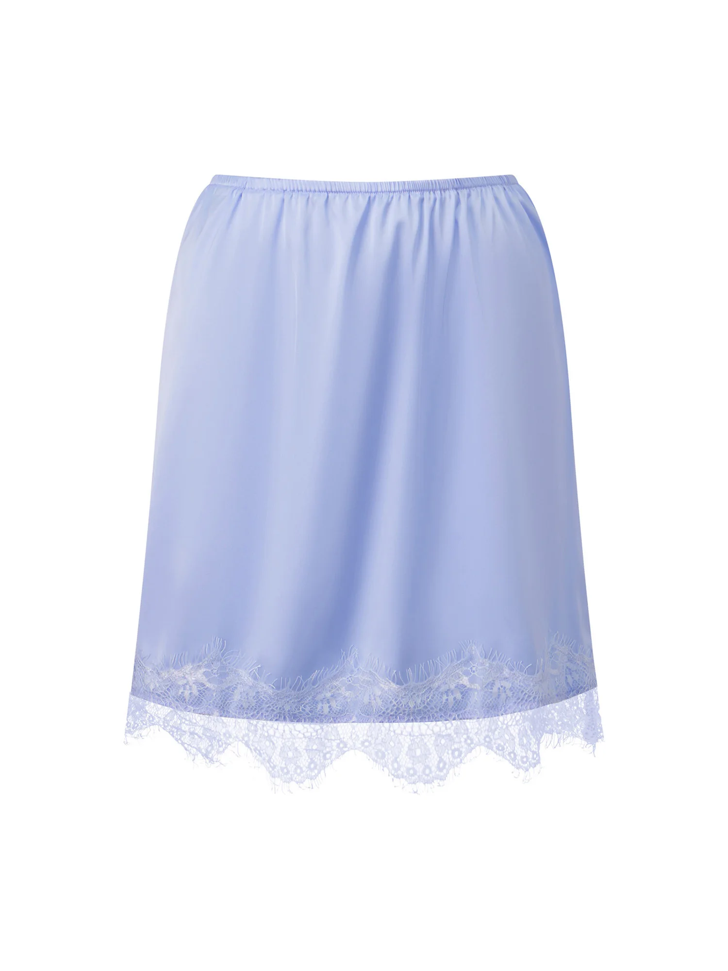 

Womens Lace Trim Mini Skirt Casual Stylish Solid Color High Waist Short Skirt for Daily Life Club Party and More