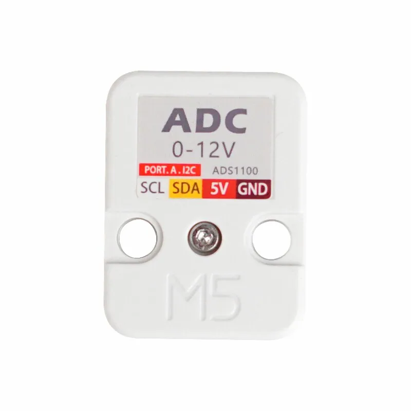 M5Stack Official ADC I2C Unit Self-Calibration Analog-to-Digital Converter ADS1100 for Electronics And DIY Projects