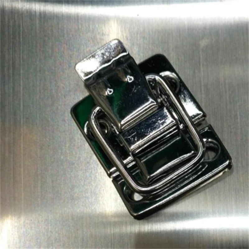 4/10pcs/Lot Stainless Steel Chrome Toggle Latch for Chest Box Case Suitcase Tool Box Replacement Clasp Latch Accessory