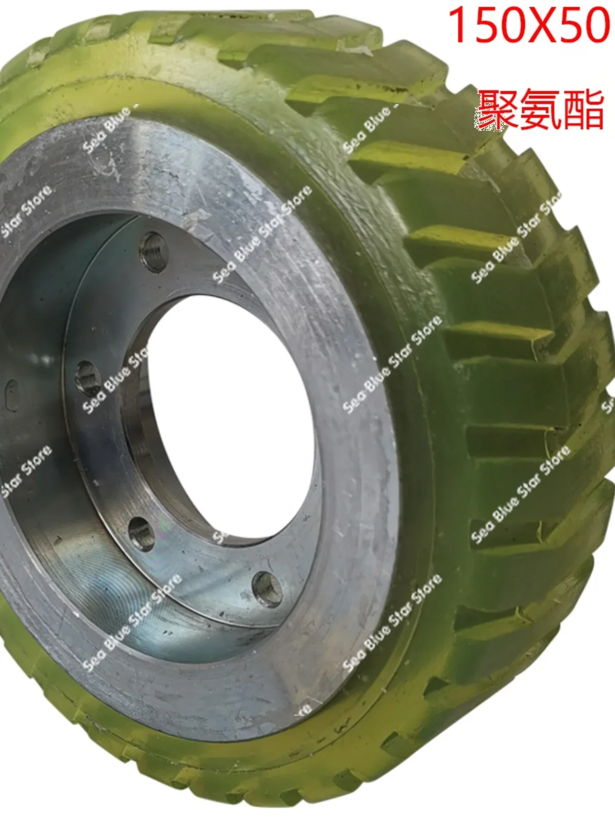 AGV Drive Wheel Polyurethane Pu Rubber Robot CNG11568 Inch Custom Double Row Wheel Universal Caster