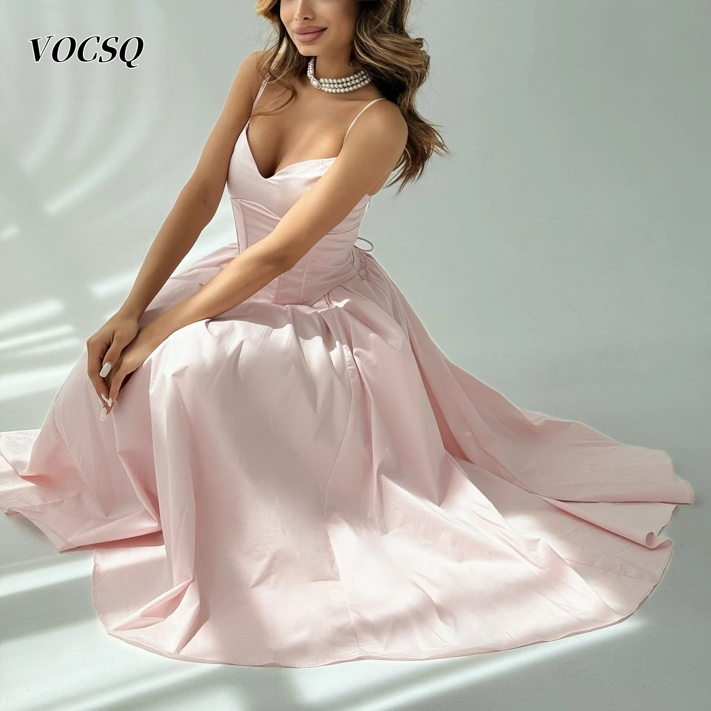 

Платья для выпускного вечера A Line Дешевые атласные вечерние платья Саудовская Аравия Женское вечернее платье فستان سهرة نسائي Индивидуальные