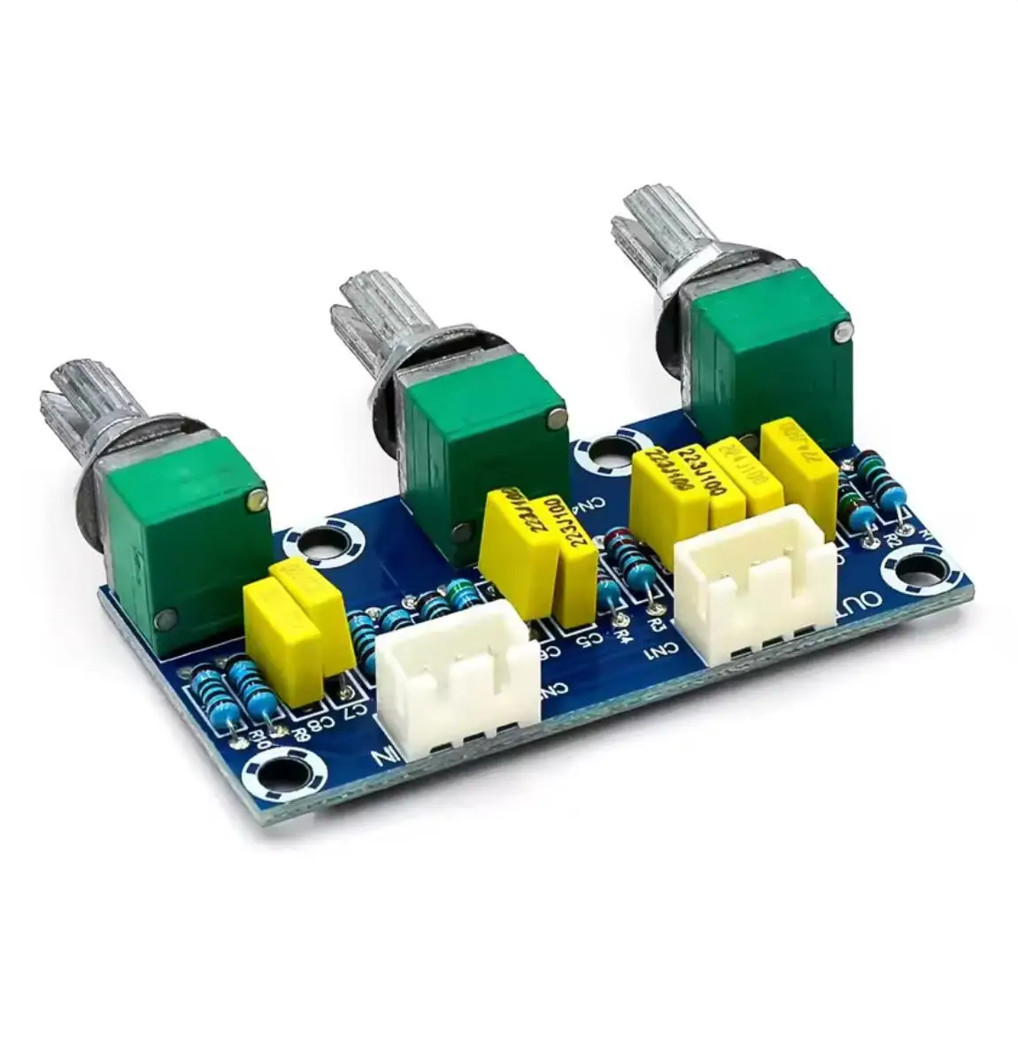 XH-M802 Passive Tone Board Amplifier Preamp Power Module Low High Sound Adjustment Electonic Diy Electronic PCB Board