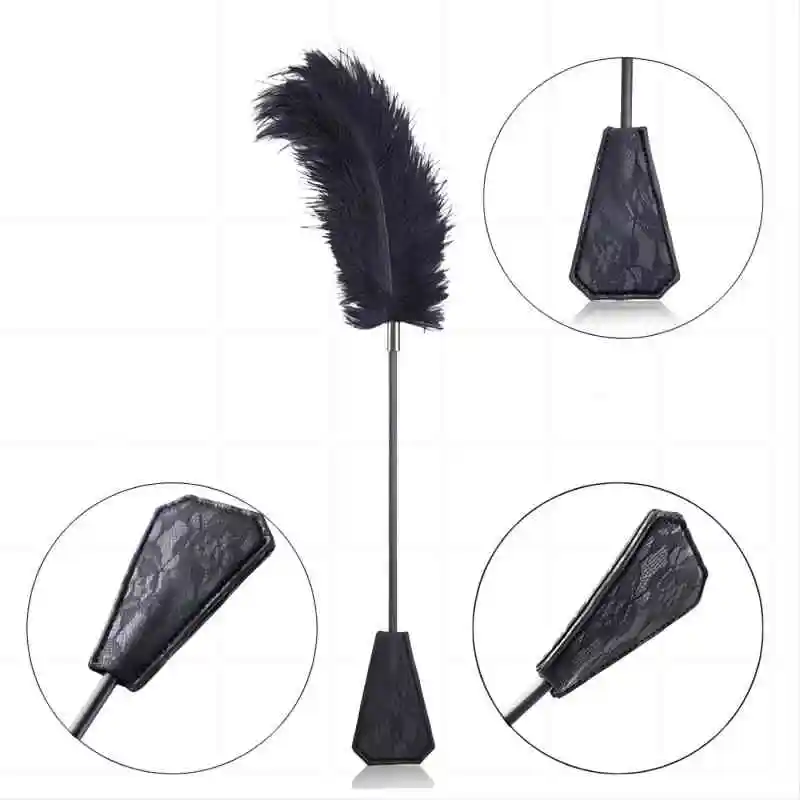 

Lace Spanking PU Leather Bondage Whip With Sword Handle Lash Fetish Flogger Horse Adult Games BDSM Slave Sex Toys For Couples