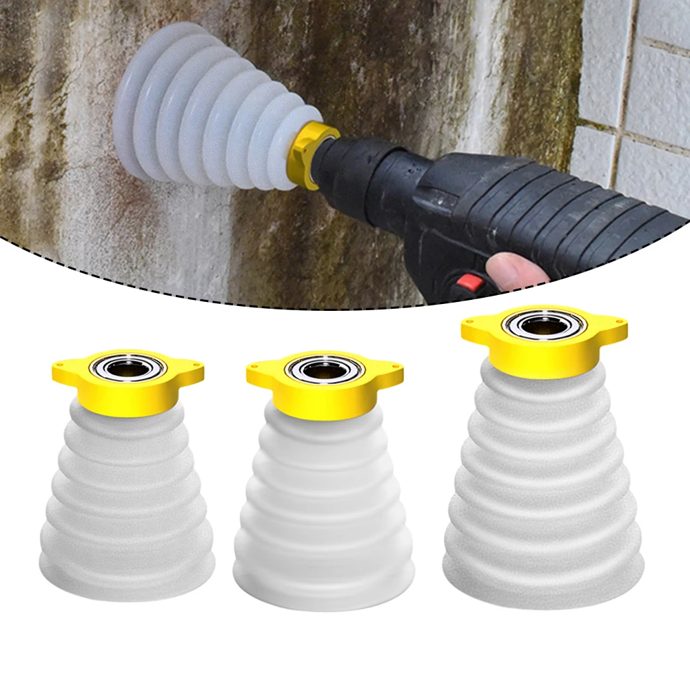 

1 Pc Electric Drill Dust Cover, Retractable Rubber Dust Cover For Rotary Hammers, Practical Power Tool Accessories Dust Cover