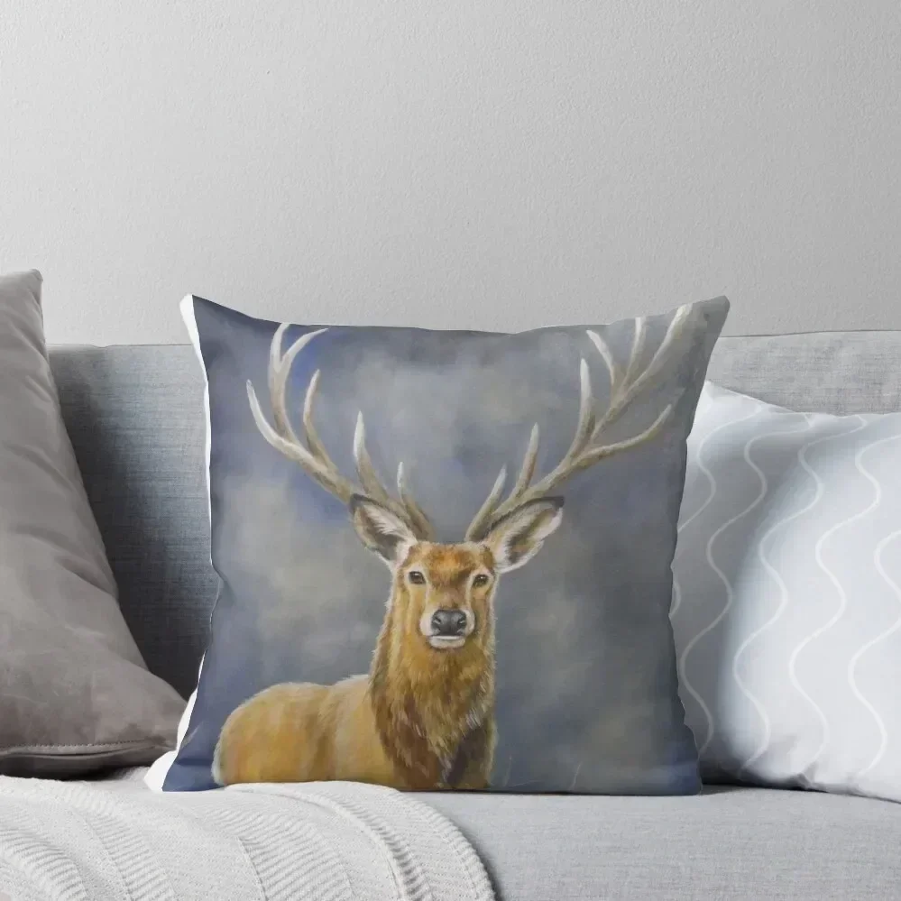 Stag by Helen Clark Throw Pillow Cushions Decorative Cushions For Luxury Sofa bed pillows Covers For Sofas pillow