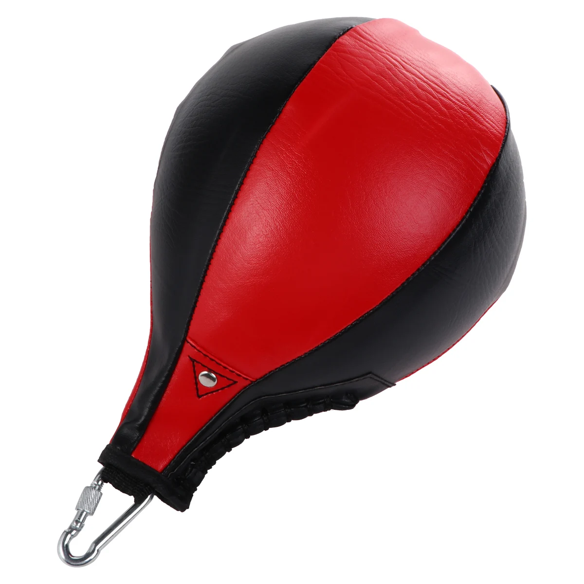 

1PC Boxing Ball Bag Training Ball Pear Shape PU for Training Workout Exercise Agility Training (Black and Red)