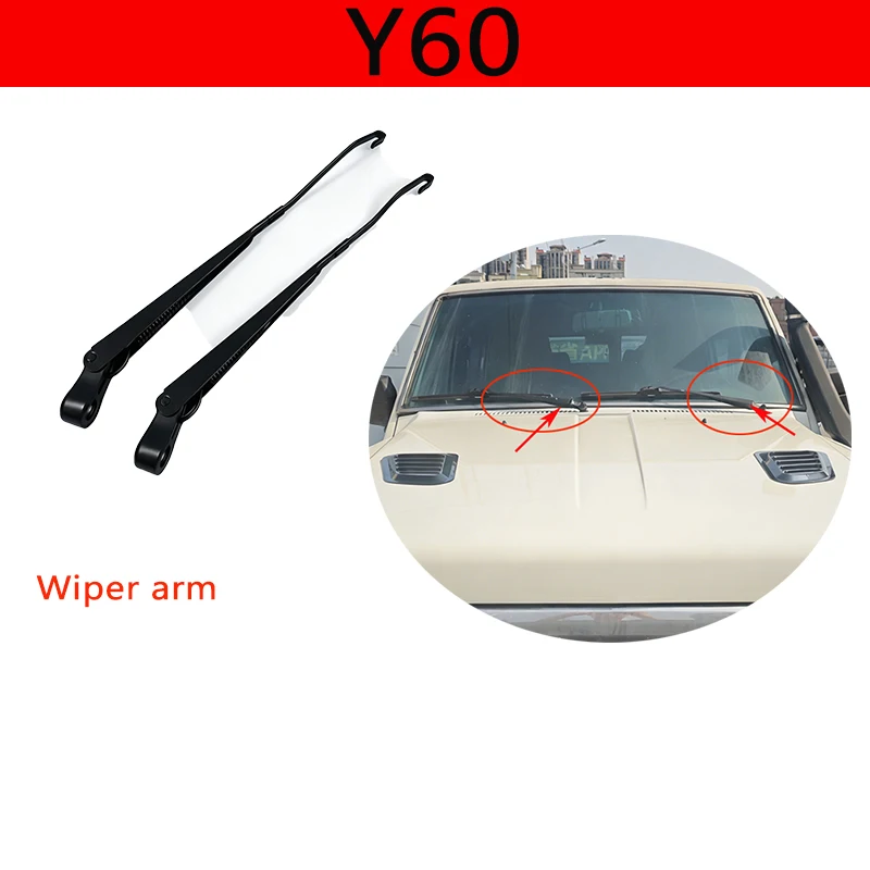 1 Pair For Nissan Patrol Y60 Front Wiper Arm Brand New Original Part Nissan Safari Wiper Bracket 28880-06J05 28885-06J05