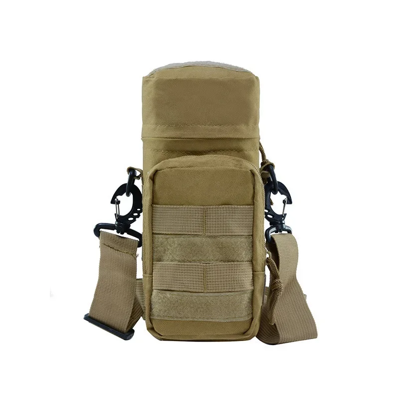 Tactical Water Bottle Holder Bag, Hydration Carrier, Kettle Pouch with Strap, Hiking, Fishing, Hunting, Camping