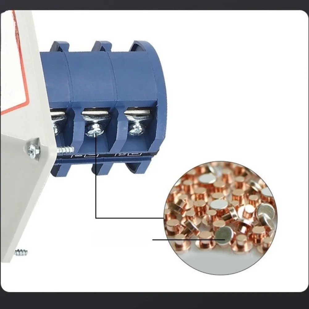 IP65 Rated 3 Position ChangeOver Switch 63A with Silver Alloy Contacts for Stable Conductivity in Electrical Transfer Use