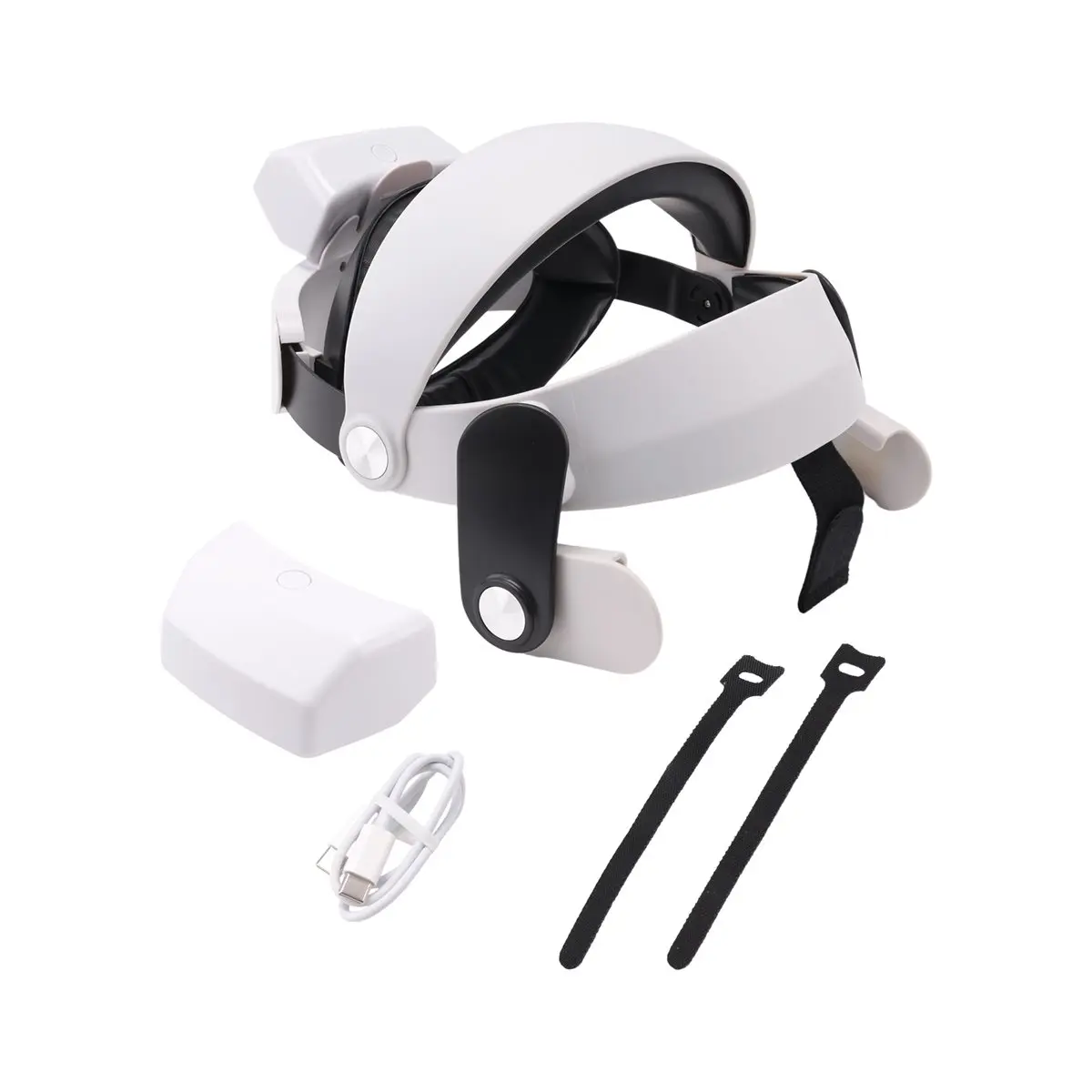 Head Strap for 3/ 3S 6000mAh Battery Pack Detachable Charging All-Round Weight Reduction VR Accessories