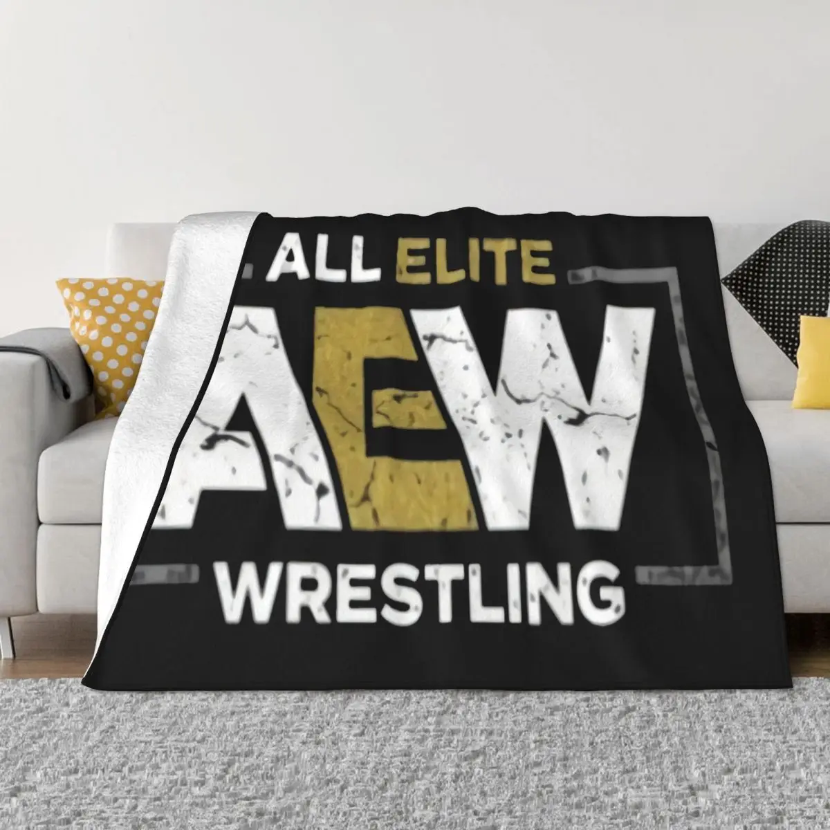 Brand All Elite Aew Wrestling Summer 2020 Men 2020 High Quality Brand Casual O' Fashion Printed 10 Throw Blanket