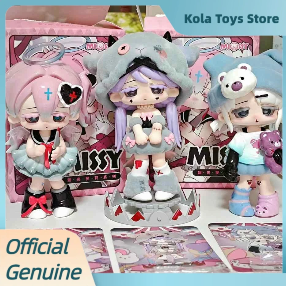 

Genuine Missy Sweet Mourning Lolita Series Mystery Box Kawaii Anime Figure Fashion Pvc Model Toy Blind Box Collection Xmas Gifts