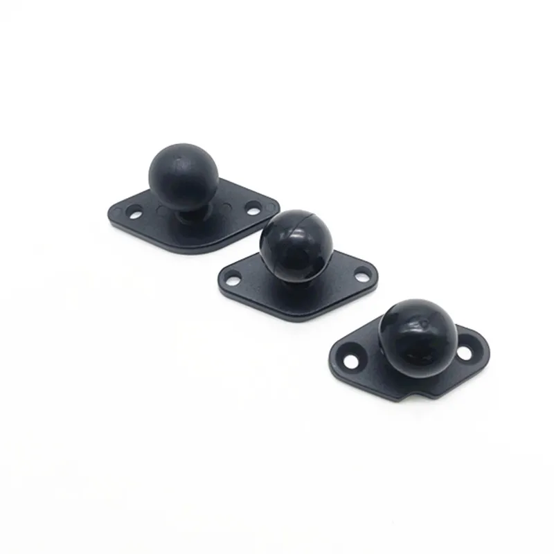 ダブルソケット付き携帯電話ホルダー,アルミニウム合金,ダイヤモンドマウントベース,ramマウントと互換性,サイズ1 ",ボール