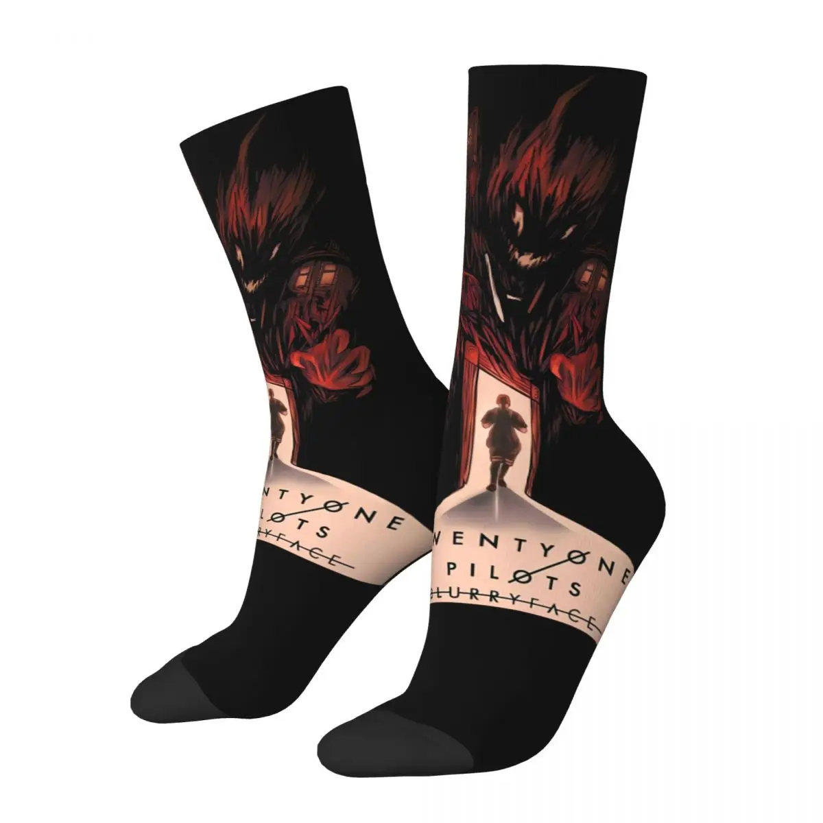 Twenty One Pilots Men and Women printing Socks,BAND Motion Applicable throughout the year Dressing Gift