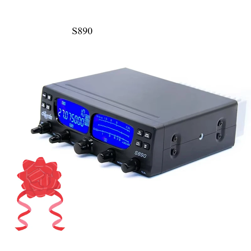 New Arrival S890 CB Mobile Short Wave Transceiver 40W 24.5~30.105MHz SSB AM FM Radio 50km Long Ran USB Chard Communication