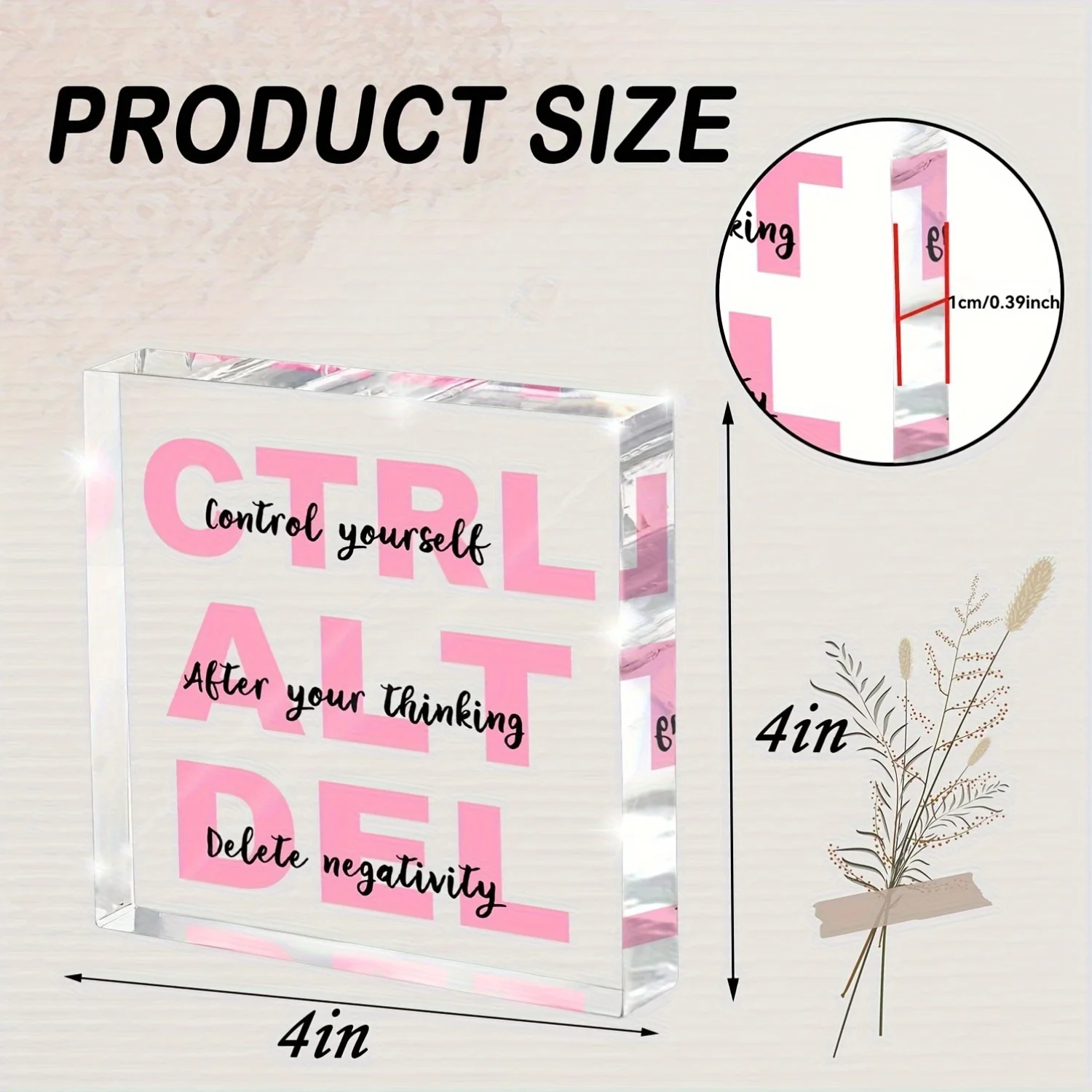 Employee Appreciation Gifts, Inspirational Gifts for Women, Team Gifts for Employees, Pink Office Decor for Women