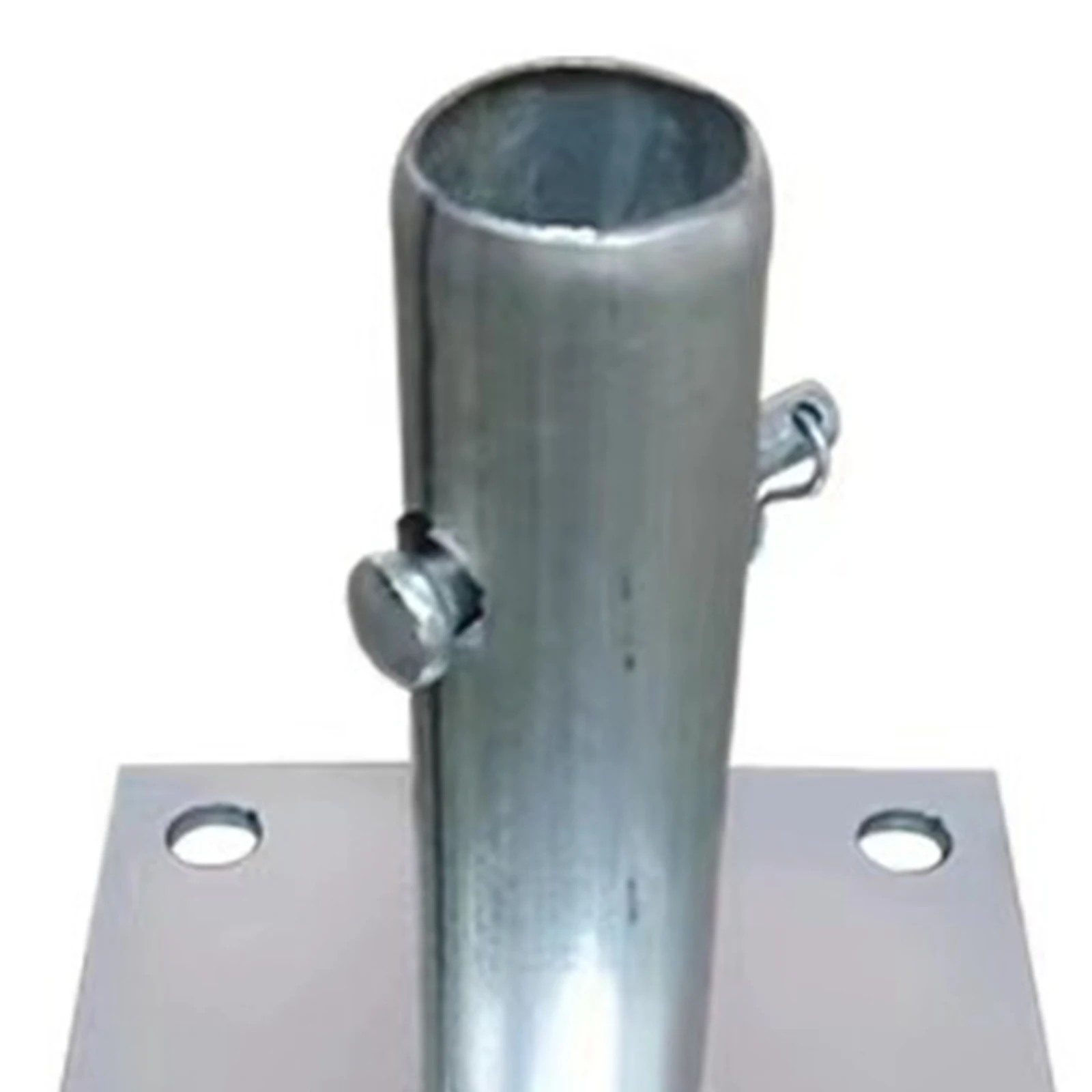 Verzinkter Gerüstbasis mit Stift, quadratische Gerüstbasisplatten, Gerüstteile für den Bau