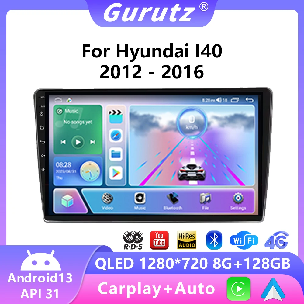 

2Din Android13 for Hyundai i40 2012 2013 2014 2015 2016 Car Radio Multimedia Video Player Navigation GPS Carplay Auto Stereo DVD