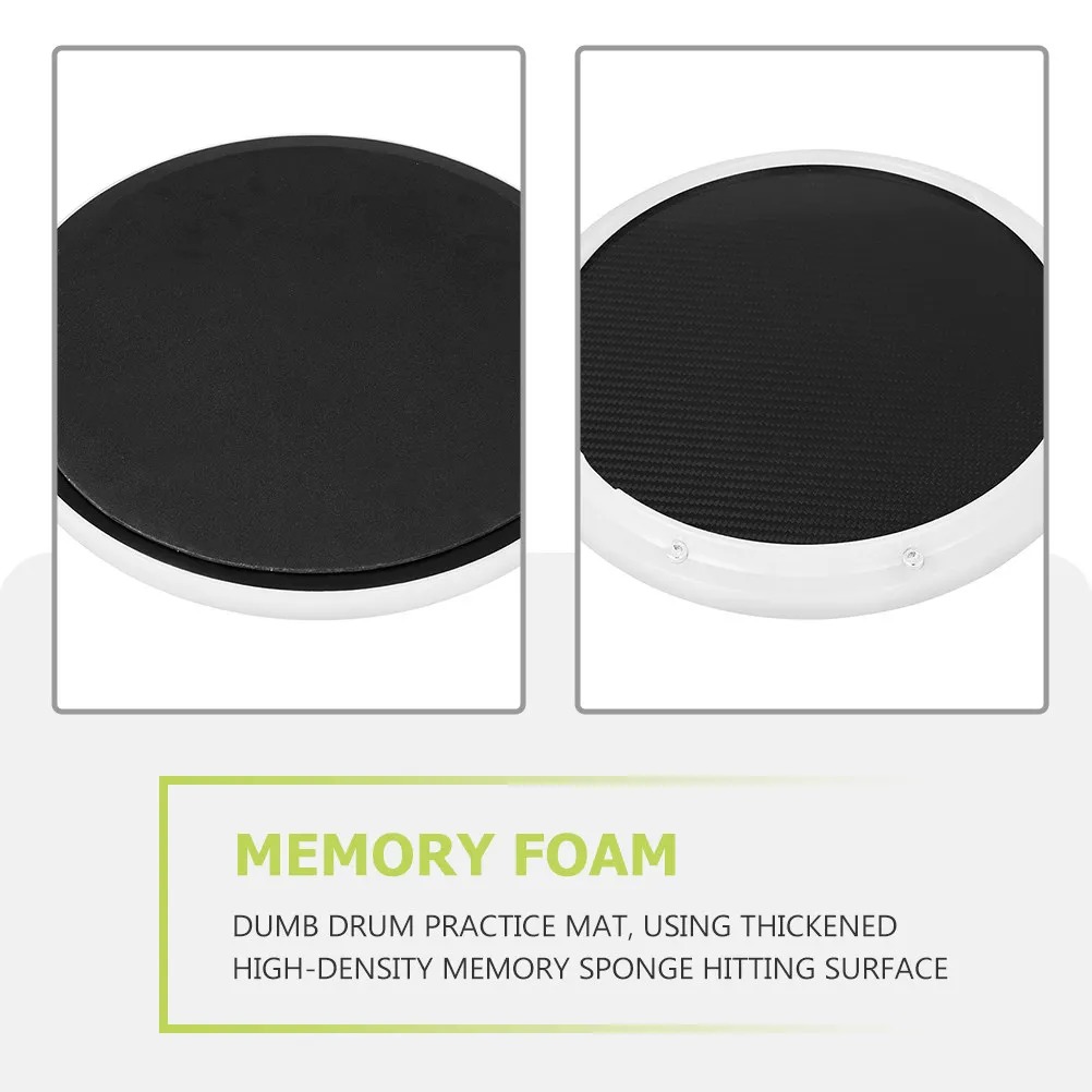 

Carbon Fiber Drum Pad Long-Lasting Wear Resistance Perfect for Drummer Practice and Rhythm Training Essential Accessory