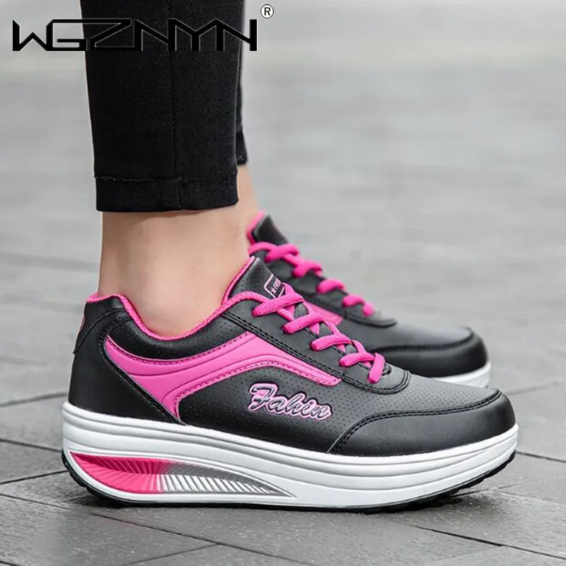الفاخرة النساء العلامة التجارية أحذية رياضية النساء حذاء كاجوال منصة تنفس المتسكعون 2026 جديد أنثى حذاء رياضة Zapatos De Mujer حجم كبير