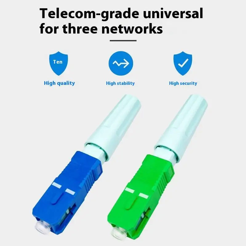 SCUPC/APC 광섬유 퀵 커넥터 광섬유 콜드 스플라이싱 FTTH 도구 광섬유 콜드 연결 필드 조립 고속 커넥터