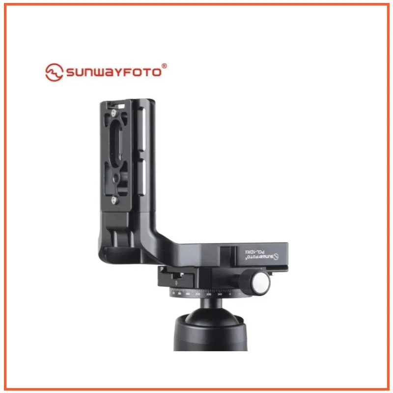 SUNWAYFOTO Tripod Head Quick Release Plate for Canon 1DX 1DXII L-bracket Specific Aluminum Quick Release Plate