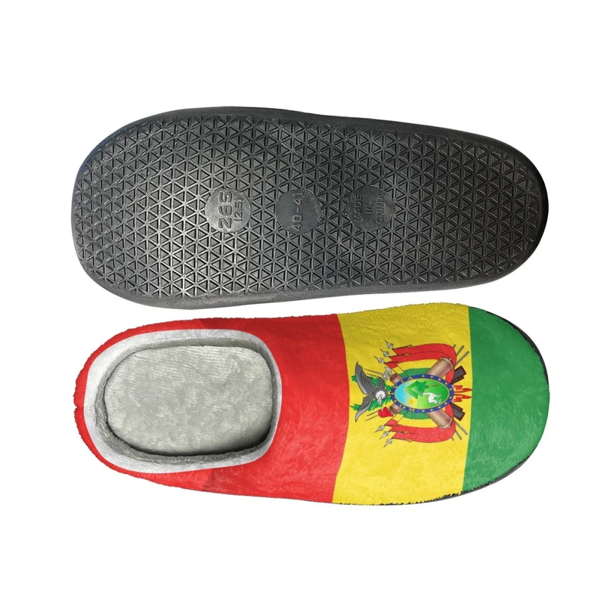 Indoor Casual Lady Slides The National Flag of Bolivia Autumu Winter Home Warm Slippers Dropshipping Comfortable Cotton Slippers