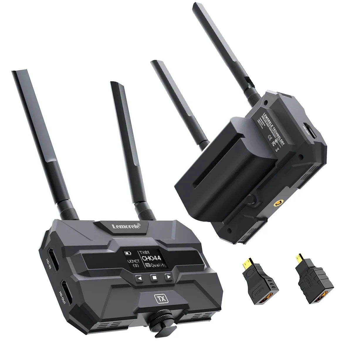 2025 R200 Wireless Video Transmission Dongle Transmitter and Receiver Video 4K Extender 1080P C Type Music for Cameras As Well