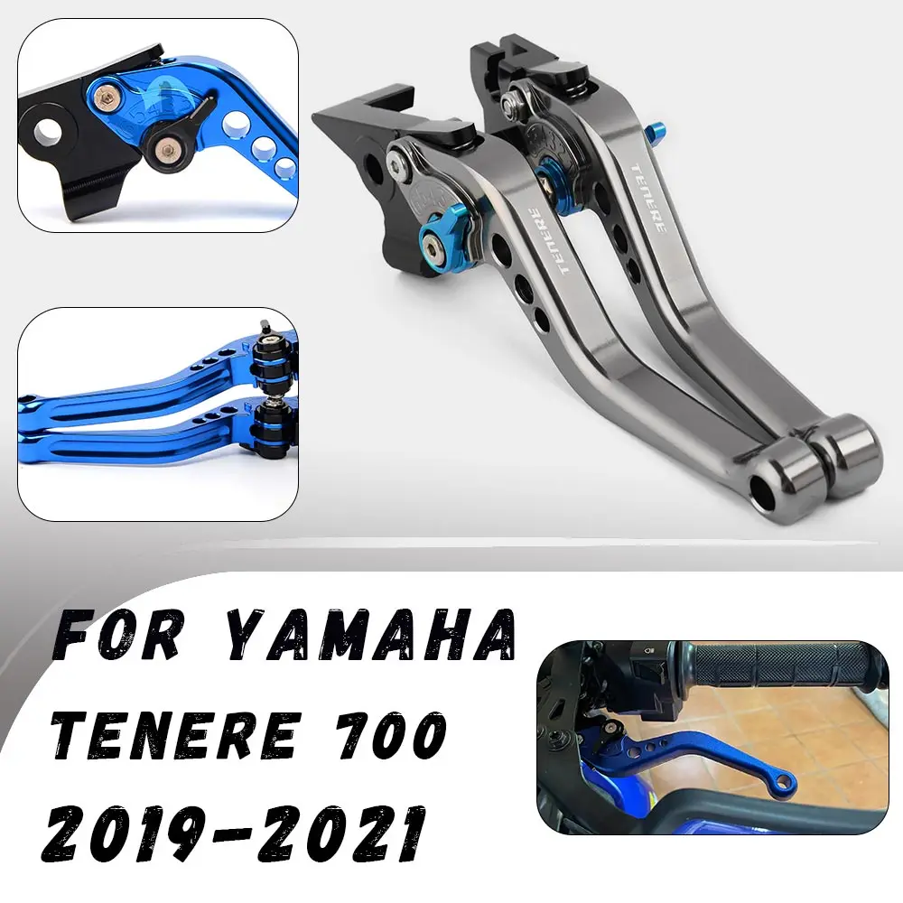 

For Yamaha TENERE 700 2019-2021 Motorcycle CNC Clutch Brake Levers Modified Horn Adjustable Folding Hand Lever Motorcycle Parts