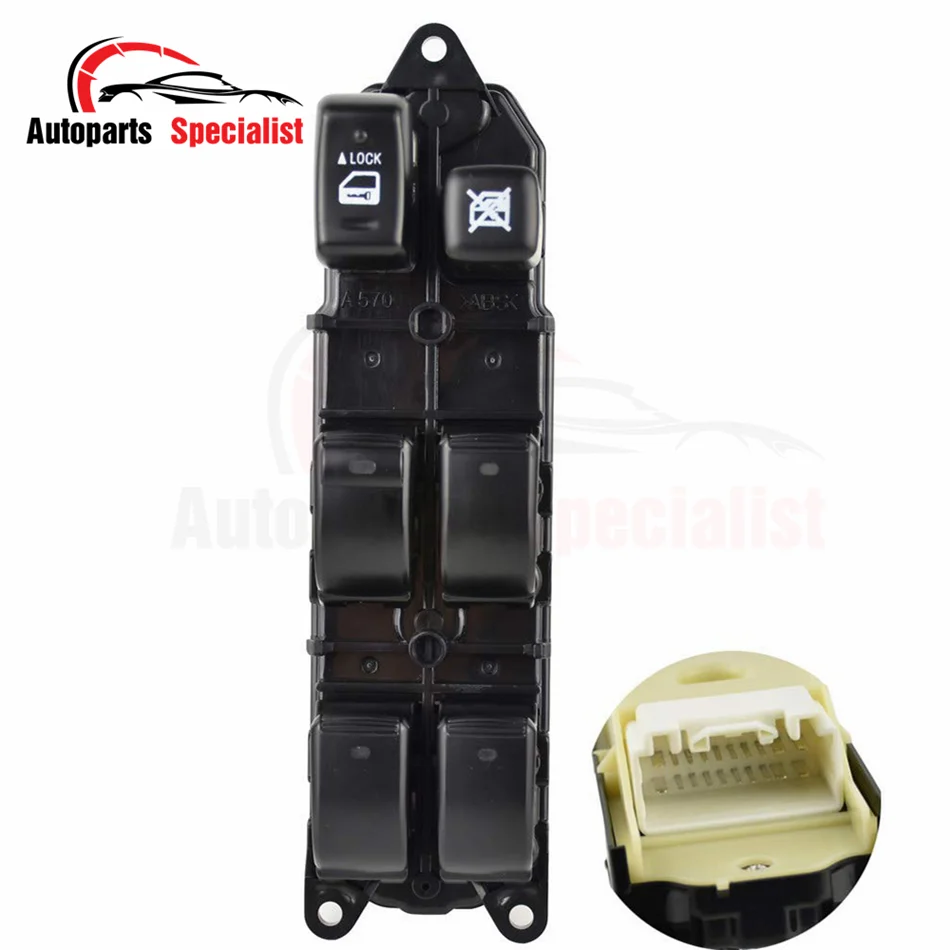 84040-60013 20PINS Master Power Window Switch For Toyota Land Cruiser Prado 8404060013 84040-33030 84040-60053