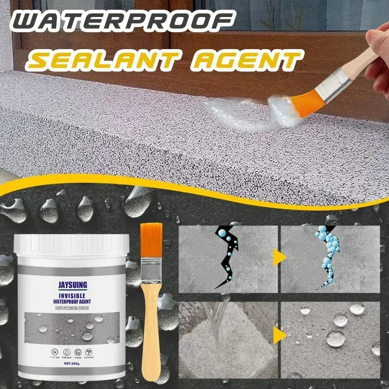 

Waterproof Glue Sealant Bathroom Kitchen Exterior Wall Leak-proof Brick-breaking-free Leak-proof Sealing Coating Repair Paint