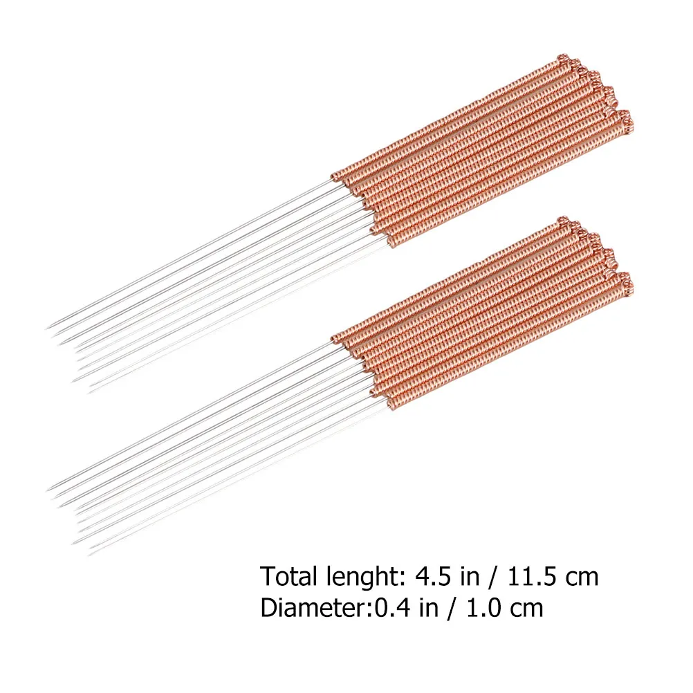 20pcs Stainless Steel Flexible Cleaning Needles for 3D Printer Nozzle Maintenance