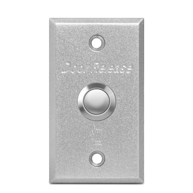 86*50mm Aluminum alloy Push Button Switch Exit Button Door release for door lock access control gate door opener